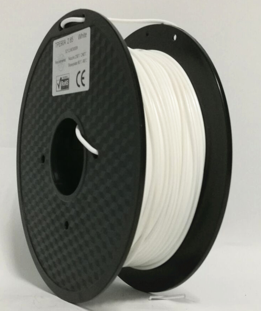 Colorful 1.75MM 3mm 3D Printer Filament , 3D Pen 1KG Flexible Rubber Filament