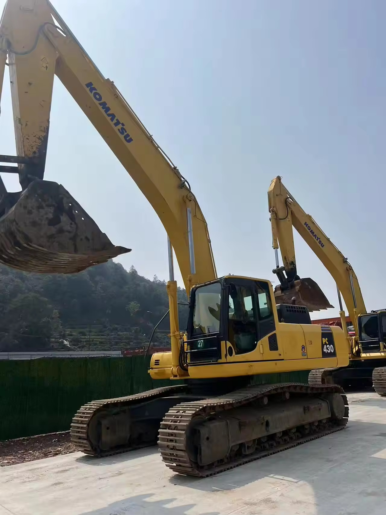 Pc430 Construction Used Komatsu Mini Excavator Crawler Heavy 2nd Hand Excavators 43 Ton