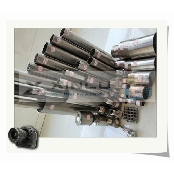 Water Well Wedge Wire Screen Pipe SS201 80mm - 500mm Diameter