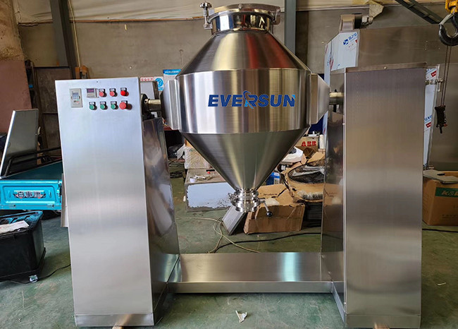 Continuous / Batch Operation Double Cone Mixer Machine Small Granule ≤80dB