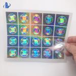 Waterproof 0.05mm Polyester Hologram Security Stickers