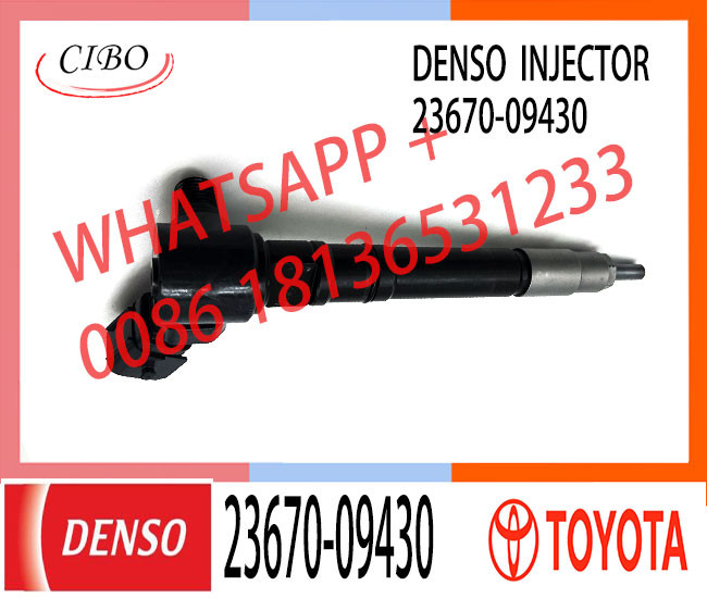 23670-0E020 23670-0E010 23670-09430 diesel Injector for toyota fortuner 1GD-FTV 2GD-FTV 1GD 2GD 295700-0550