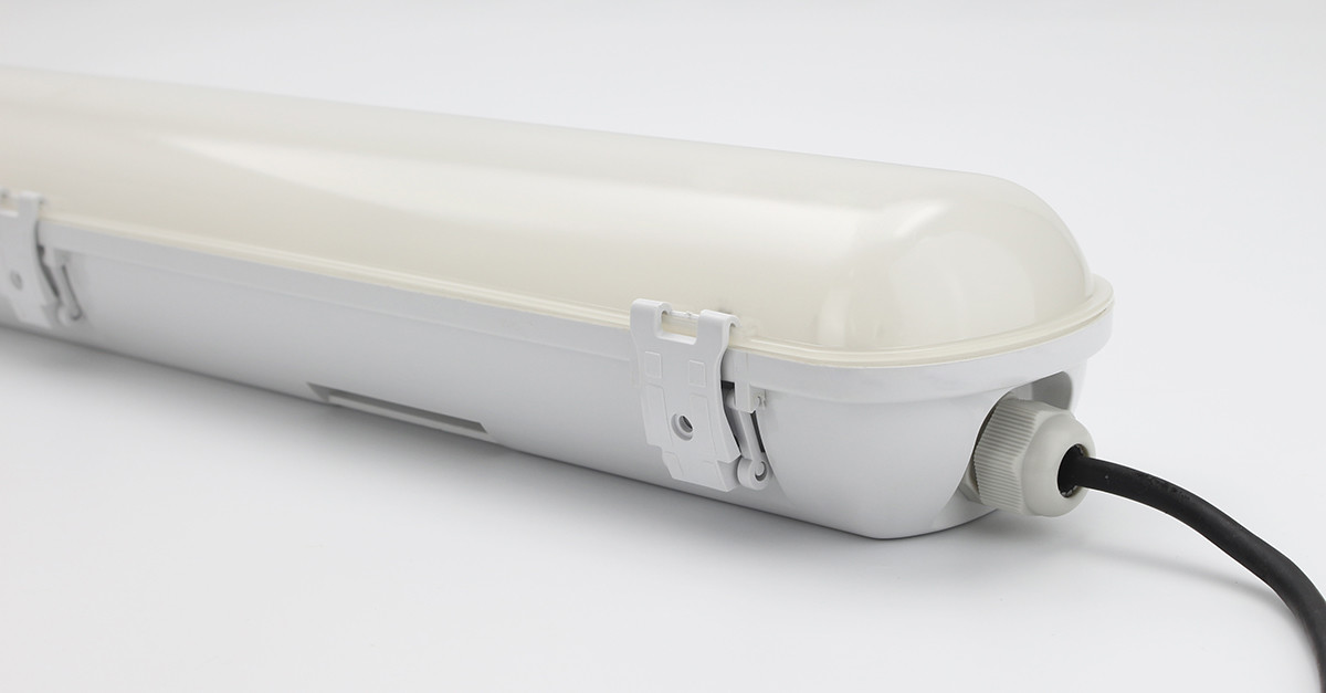 24w Led waterproof Light Fixture,0.6M longth,pc+pc material,IP65 rate,pf>0.9