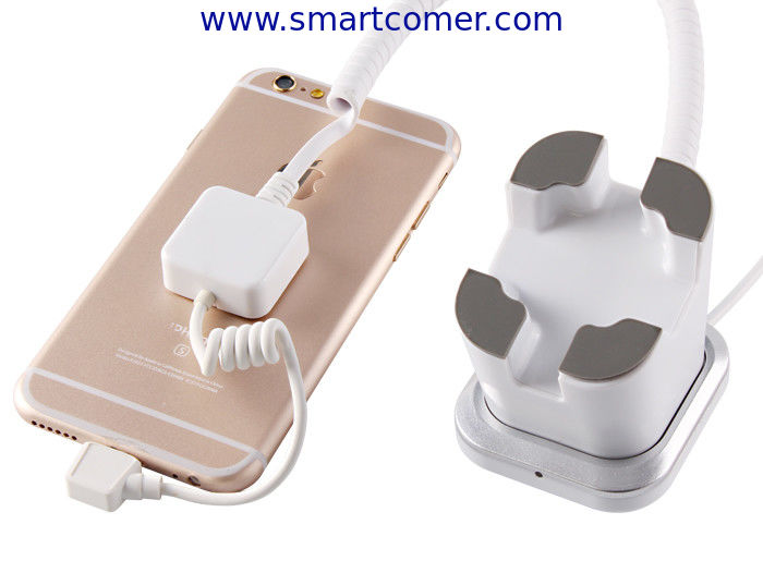 COMER cellphone accessories desk stands anti theft alarm for apple iphone stores