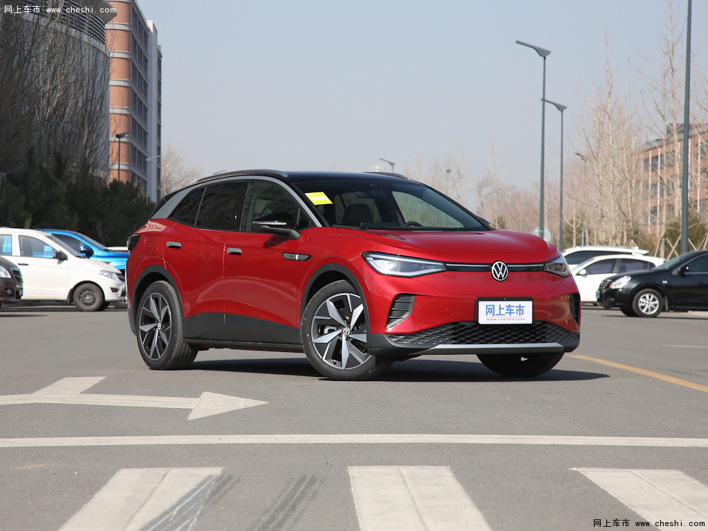 ID.4 Crozz Volkswagen Electric Car 160Km/h New Energy Automobile 550Km