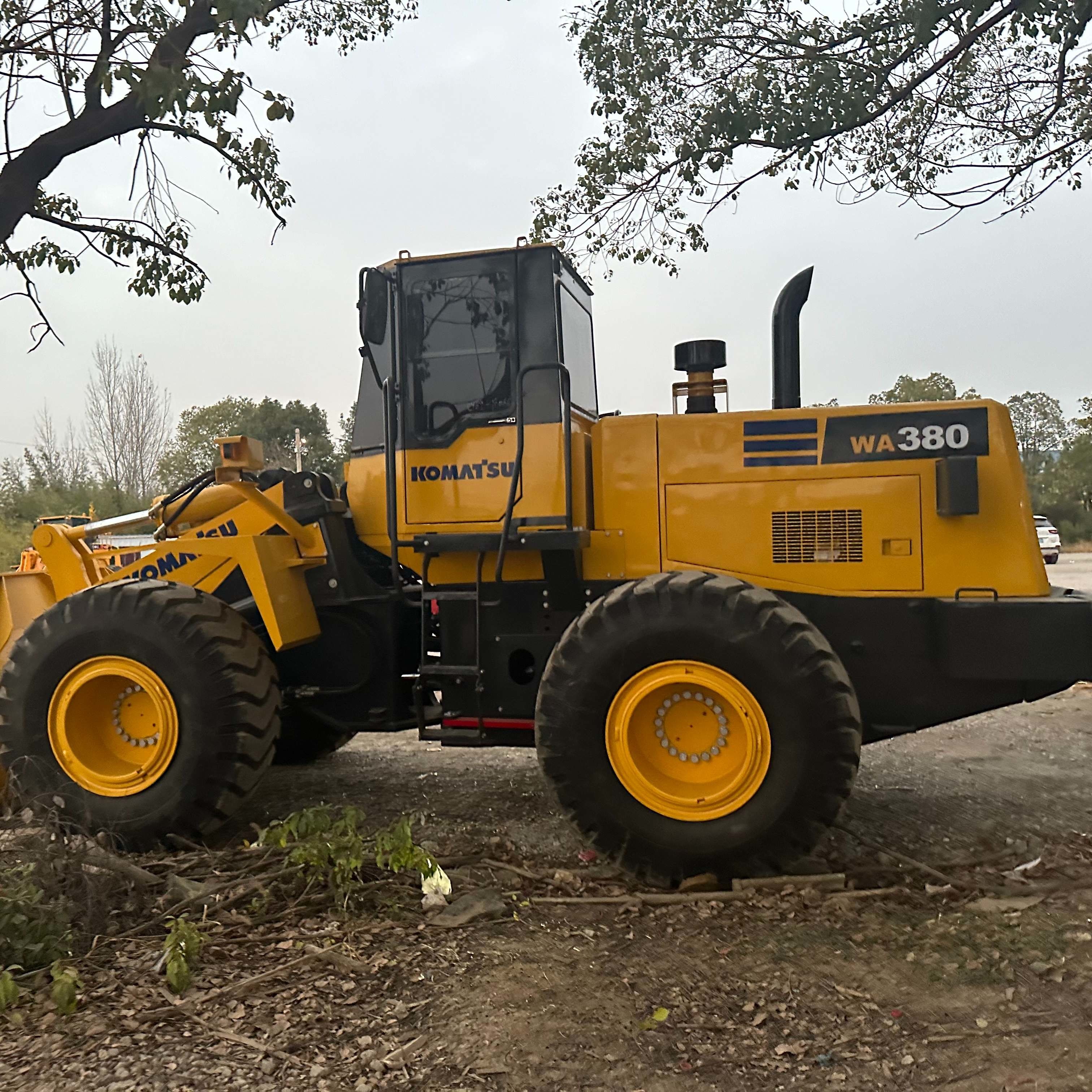 Front End Komatsu WA380 Used Wheel Loader 16T 192kW