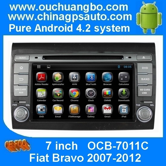 Ouchuangbo multimedia player Fiat Bravo 2007-2012 with car radio iPod TV OCB-7011C