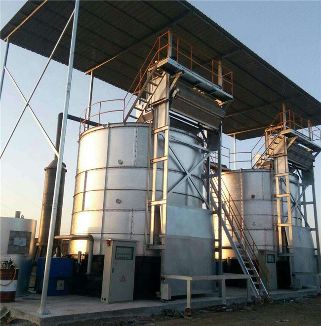 Livestock Manure High Temperature Aerobic Fermentation Equipment for Customized Color