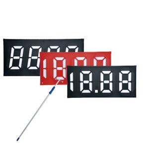China OEM Water Resistant Gas Price Display Magnetic Digital Sign For Gas Station wholesale