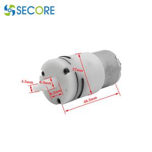 China Vacuum Booster 100mLPM Micro DC Pump 3.7V 6V 12V 3.2W Gear Pump Motor wholesale