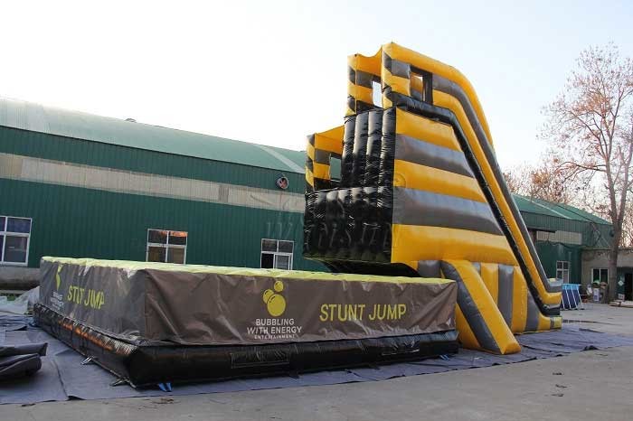 Customized Size Inflatable Stunt Jump Fire Retardant With Two Stages