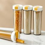 1000ML Large Kitchen Spaghetti Pasta Noodle Nuts Flour Cereals Storage