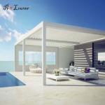 Chinese Top Manufacturer Customized Louver Roof System, Outdoor Aluminum Pergola