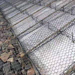 China Rockfall Granite Slope Gabion Wall Retaining Walls Blocks 200x100x50 Box Gabion Mattress Stone Cage wholesale