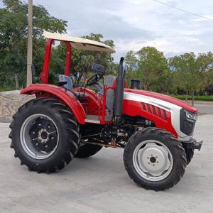 China Hydraulic Steering Agricultural Farm Tractor 100HP 4x4 Mini Tractor wholesale