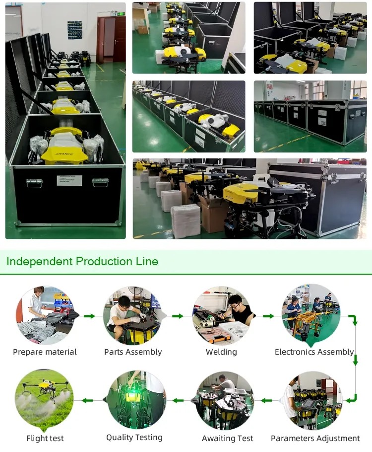 Easy Operate Agricultural Spray Drone 30L UAV Drone Spray Machine