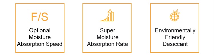 2g Magnesium Chloride Desiccant Headlight Moisture Absorber