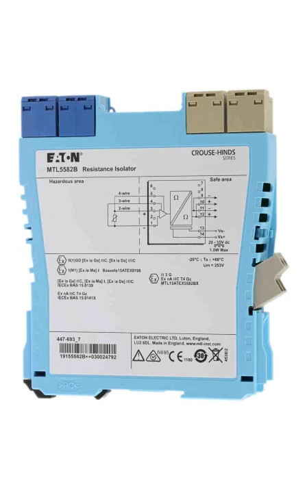 MTL5582B MTL Instruments Resistance Isolator 10Ω to 400Ω Range