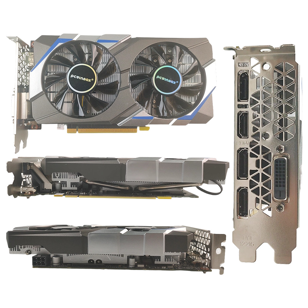 Desktop GPU Gtx 1060 5gb 160Bit GDDR5 Video Card With 3xDP Ports