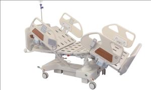 China 4pcs Castors Hospital ICU Bed Intelligent Model 260 Kgs wholesale