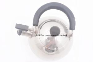 China 4L Stainless Steel Whistle Kettle Electrolytic Polished wholesale
