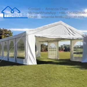 China Heavy Duty Aluminum Frame Outdoor Wedding Marquee Tent With PVC WallsFor Events Party wholesale
