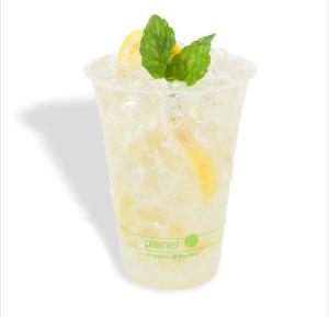 China Logo Printed Compostable Cups Clear Environmentally Friendly Plastic Cups 20oz wholesale