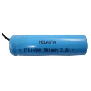China 3.2V 500mAh LiFePO4 Battery Pack 14500 Cylindrical wholesale