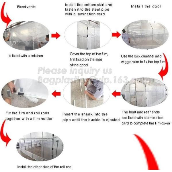 4 Shelves Biodegradable Garden Bags Reinforced Cover Green Houses Agriculture Farm