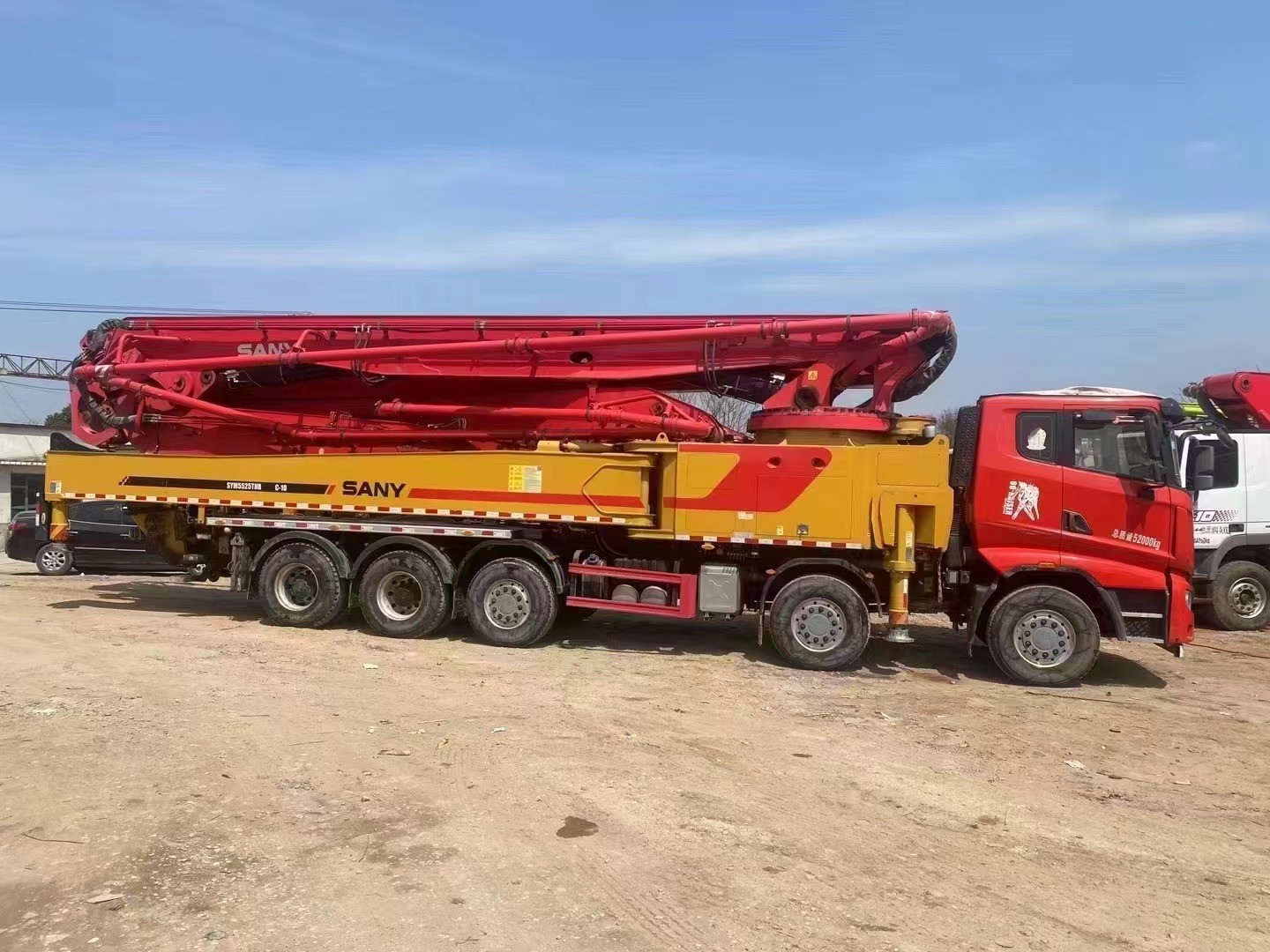 2021 Sany C10 Self Made Chassis Five Axle Pump Truck 65m High End Version