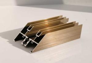 China ISO14001 6063 T5 Electrophoresis Aluminium Profile For Windows wholesale