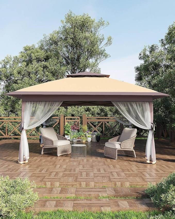 All-Weather Hardtop Gazebo | Durable Aluminum Frame & Polycarbonate Roof