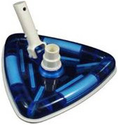 Triangular Liner Swimming Pool Accessories Vacuum Head With Swivel Cuff