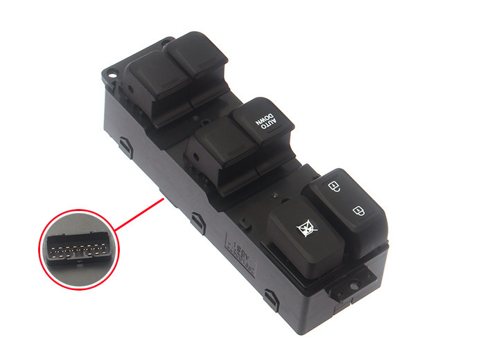 Front LH Hyundai Electric Window Switch For Kia Pride Forte With Four Open