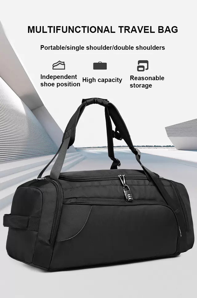 Waterproof Travel Bags Anti Tear 34.5L Hand Luggage Backpack