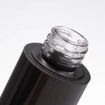 OEM PET Black Airless Lotion Pump Bottle 15ml 30ml 80ml