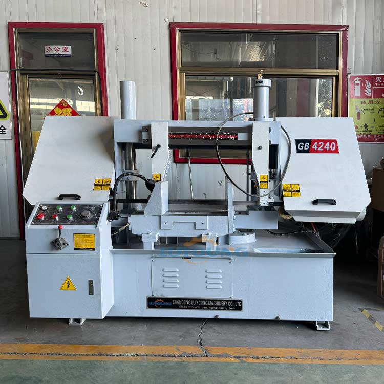 Automatic Horizontal Metal Cutting Band Saw Machine Blade Speed 69m Min