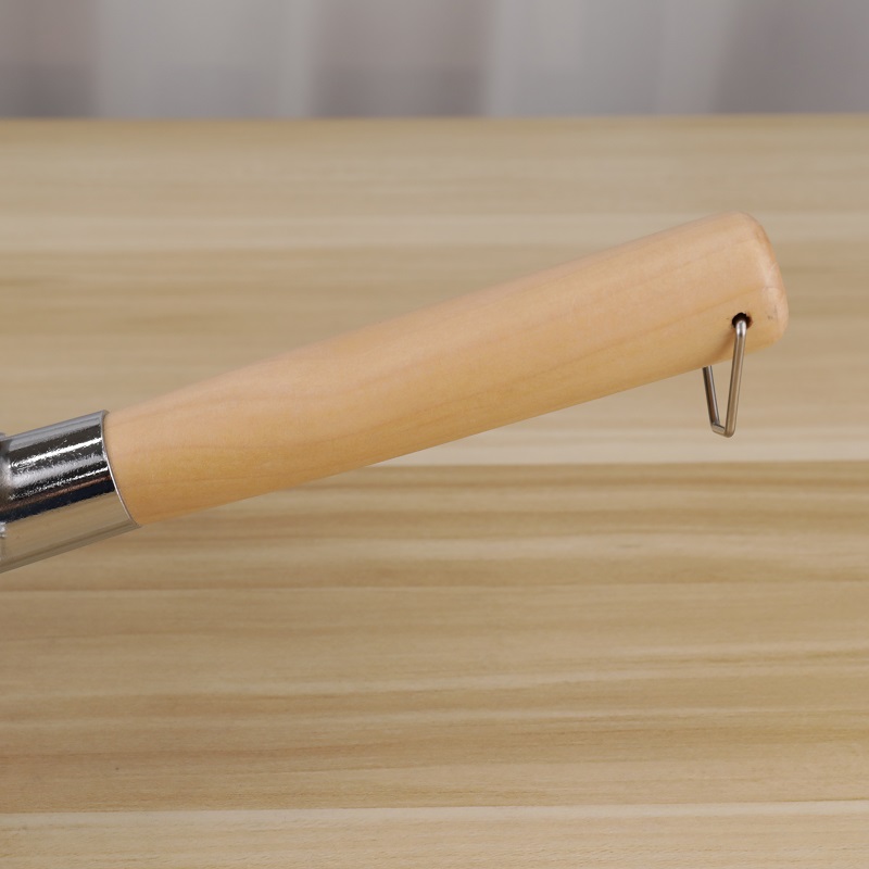 Non Stick Japanese Sauce Pan Stainless Steel Restaurants Soup Cooking Pot With Wooden Handle