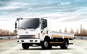China JIEFANG FAW Tiger Heavy Duty Commercial Vehicles , 4*2 Diesel Cargo Van Truck wholesale