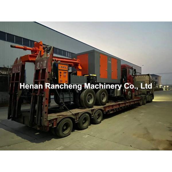 200m Depth Water Well Drilling Truck Carrying Vehicle 6x4 266HP Load Vehicle Engine