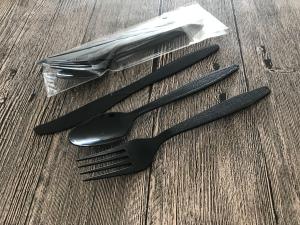 China SGS Food Grade Tableware Disposable PP Spoon Fork Knife wholesale