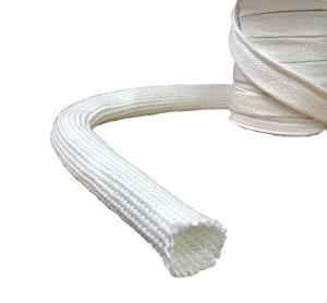 China Silicone Coated Fiberglass Sleeve Abrasion Protection No Cracks wholesale