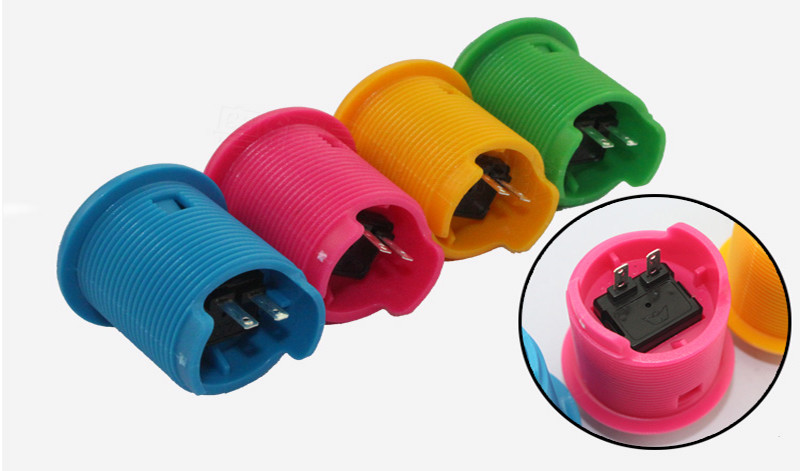 Fighting Arcade Machine Accessories Key In Push Button Switch 24#