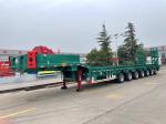 CIMC Heavy 6 Axle Low Bed Semi-Trailer Steel Material Truck Trailers with