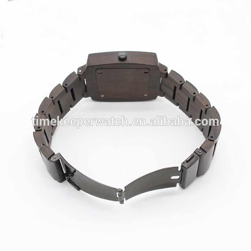 2017 new fashion men wood watch factory wholesale wrist watches oem