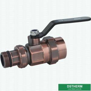 China Drinkable Water Recycled PPR Double Union Ball Valve wholesale