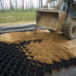 China 50mm - 300mm Height Geocell For Slope Protection, HDPE Geocell For Driveway wholesale