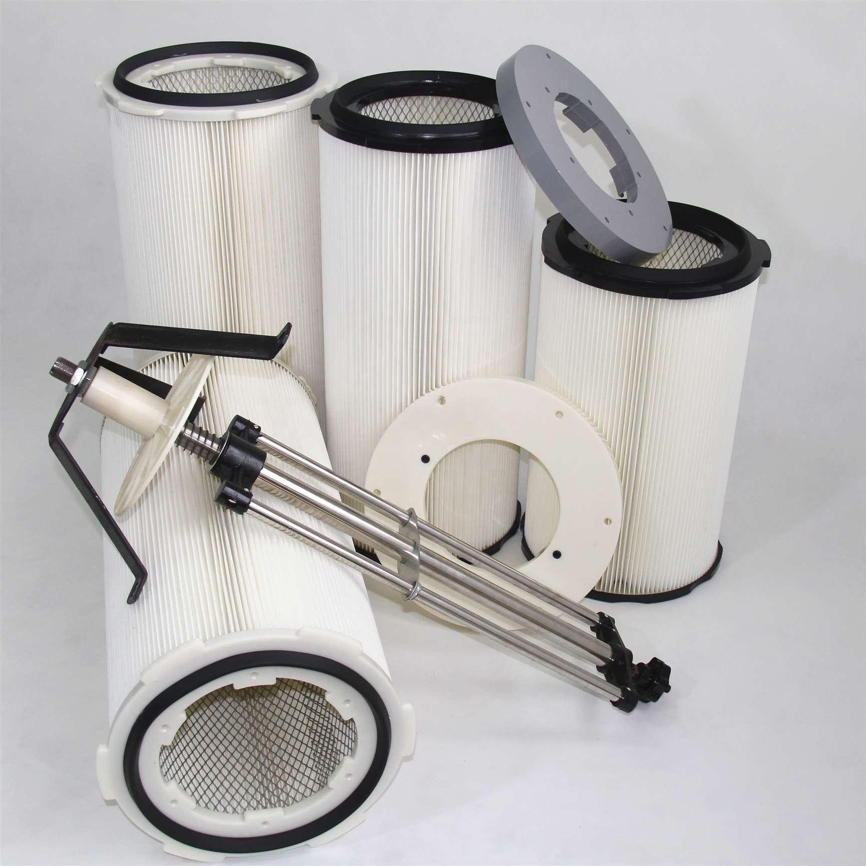Ptfe Hepa Dust Collector Cartridge Filter Industrial Air Filter Element