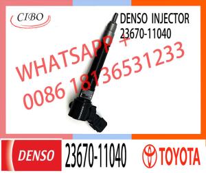 China Common Rail Fuel Injector 23670-11040 for densos toyota 2GD Hilux 23670-19065 wholesale