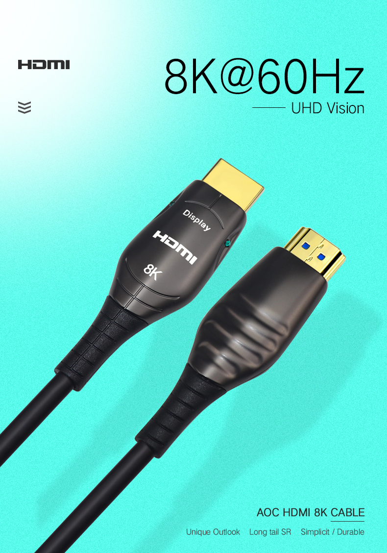 8K 60Hz 4K 120Hz 48Gbps HDMI Cable UHD Dynamic HDR For TV PS4 PS5